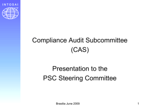 An approach to the concept of compliance audit