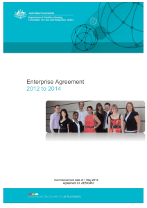 Enterprise Agreement 2012-2014