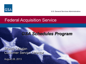 US General Services Administration - Pacific Island Small Business