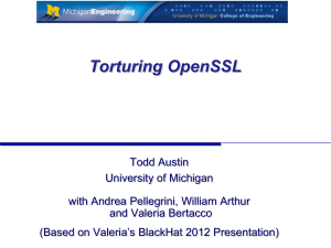 Torturing OpenSSL
