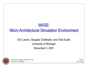 ISPASS 2001 slides