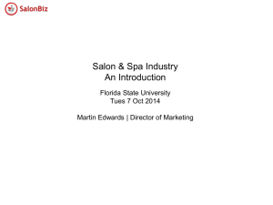 Why SalonBiz? - Florida State University