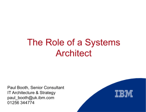 Systems Architect