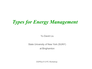 Energy Types