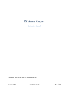 A: EZ Arms Keeper does not limit the number of bound books that
