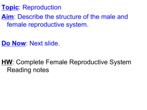 Topic: Reproduction