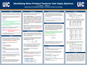 Identifying Noun Product Features that Imply Opinions