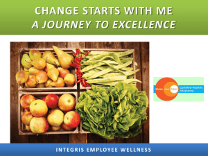INTEGRIS Health: Improving the Health of Staff