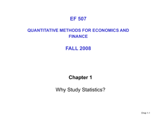 Statistics for Business and Economics, 6/e