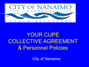 Know your collective agreement
