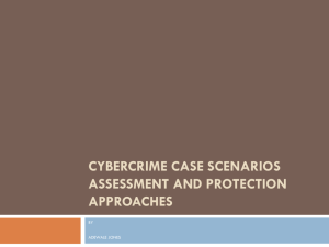cybercrime case scenarios assessment and protection approaches