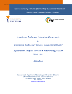 VTE Framework: Information Support Services & Networking