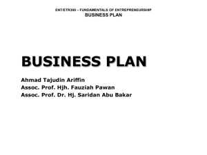 Business Plan - WordPress.com