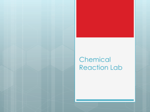 Chemical Reaction Lab
