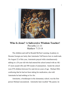 26 Ordinary. Subversive Wisdom Teacher