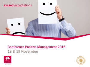 Conference Positive Management 2015