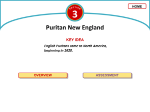 3 Puritan New England - Bremen High School District 228