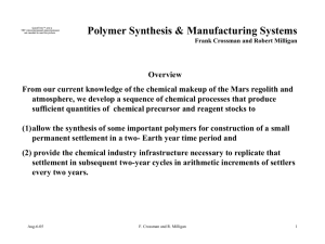 Polymer Production System Concept Presentation (~3 Meg)