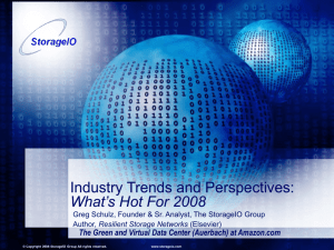 Industry Trends and Perspectives