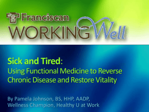 Sick and Tired – Pamela Johnson - Beyond Safety & Reliability