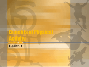 Mental & Physical Benefits of Exercise PowerPoint