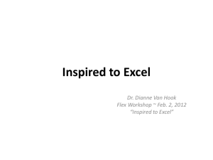 Inspired to Excel - College of the Canyons