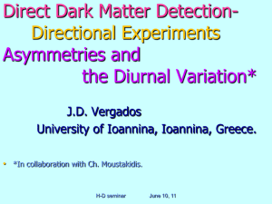 Direct Dark Matter Detection