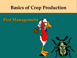 Basics of Crop Production II