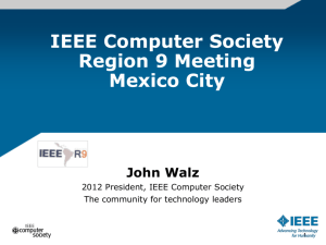 What's New at the IEEE Computer Society