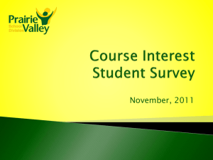 Course Interest Survey Powerpoint Final 2011-12