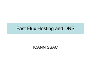 PowerPoint Presentation - Fast Flux Hosting and DNS
