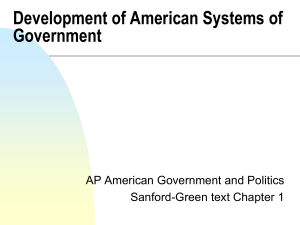 APGOV Chapter 01 Basic Theories of Government