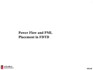 Calculating Power Flow in FDTD