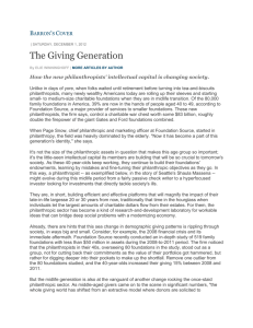 The Giving Generation
