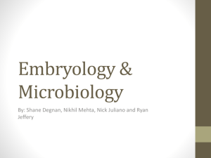 Embryology & Microbiology