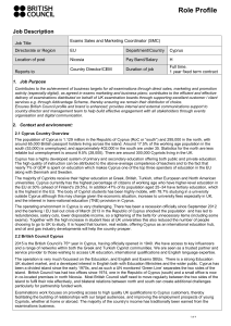 Job Description - British Council