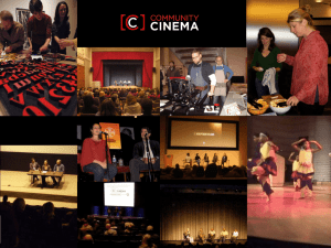 community cinema 2007-2008