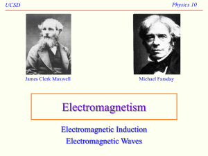 Electromagnetism - UCSD Department of Physics