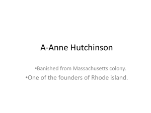 A-Anne Hutchinson
