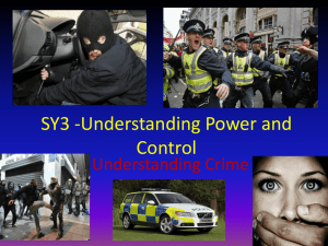 SY3 * Understanding Power and Control