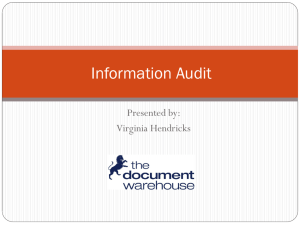 Information Audit 2