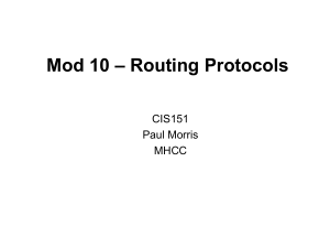 Chapter 6 Routing PP..