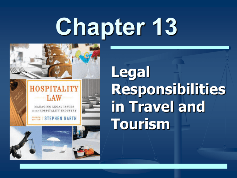 legal issues in tourism case study