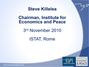 The Institute for Economics and Peace
