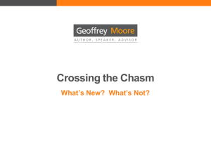 Powerpoint - Crossing the Chasm