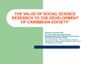 the value of social science research to the development of