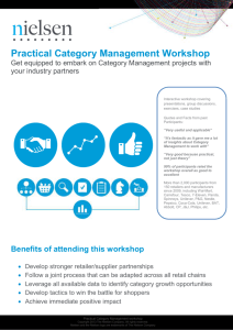 Practical Category Management flyer