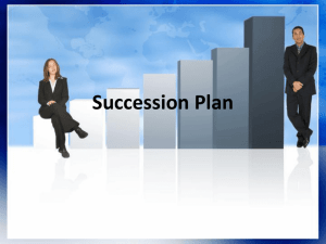 Succession Plan - Indonesian Human Capital Management Institute