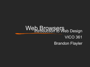 Web Browsers - Ohio University