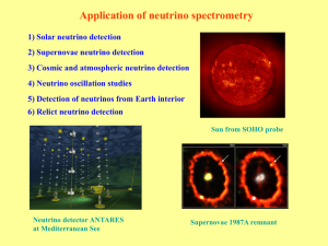 neutrino oscillations